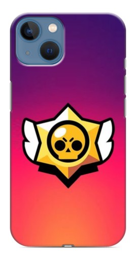 Силиконовый чехол с изображением "Логотип Brawl Stars" для iPhone 13