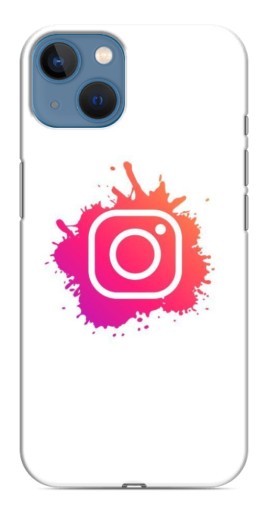 Силиконовый чехол с изображением "Логотип Инсты" для iPhone 13