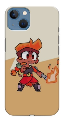 Чехол с принтом "Нарисованная Amber" для iPhone 13