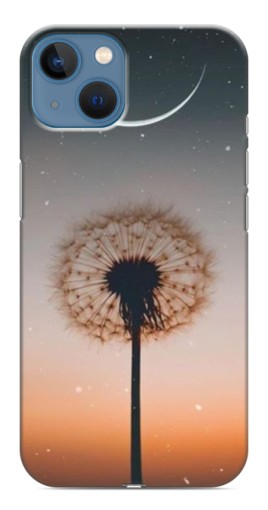 Силиконовый чехол с изображением "Ночной одуванчик" для iPhone 13