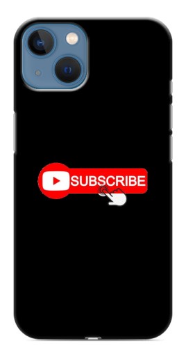 Чехол с картинкой "Подпишись" для iPhone 13