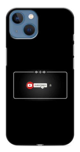 Чехол с принтом "subscribed" для iPhone 13