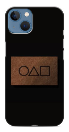 Чехол с картинкой "Визитка игра в кальмара" для iPhone 13