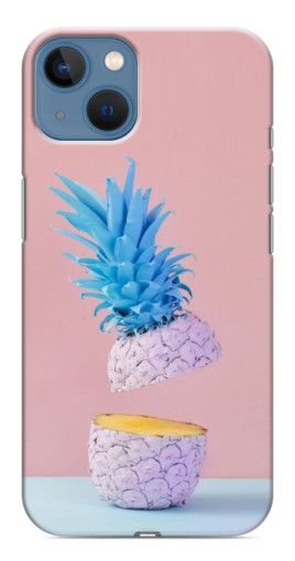 Чехол с картинкой "Яркий ананас" для iPhone 13