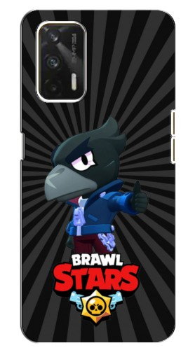 Чехол с картинкой «Crow Brawl Stars» для Realme GT