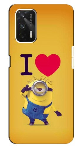 Чехол с печатью «I Love Minion»  для Realme GT