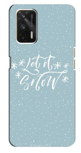 Чехол с печатью «Let it Snow»  для Realme GT