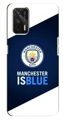 Чехол с печатью «Manchester is Blue»  для Realme GT