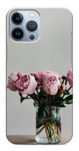 Чехол с принтом «Пионы в вазе» для iPhone 13 Pro Max