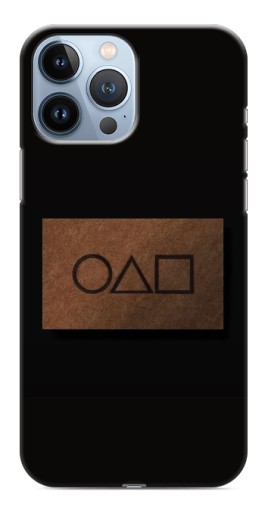 Чехол с принтом «Визитка игра в кальмара» для iPhone 13 Pro Max