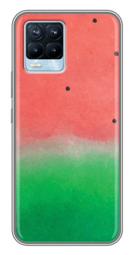 Чехол с картинкой «Дизайн арбуза» для Realme 8