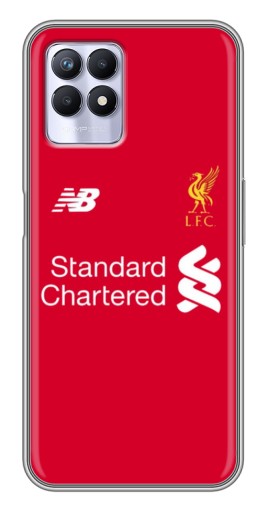 Чехол с принтом «Форма Liverpool» для Realme 8i