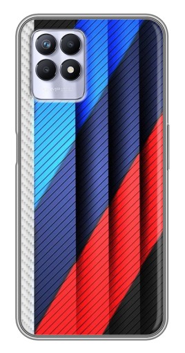 Чехол с печатью «Цвета лого БМВ»  для Realme 8i