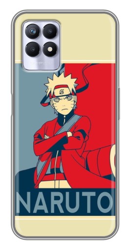 Чехол с печатью «Удзумаки Naruto»  для Realme 8i