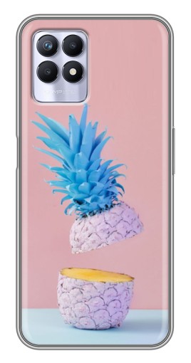 Чехол с картинкой «Яркий ананас» для Realme 8i