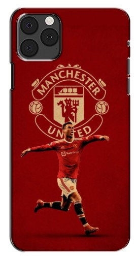 Силиконовый чехол с изображением «Ronaldo в МЮ» для iPhone 13 mini