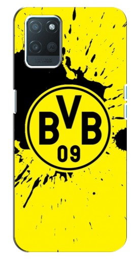 Чехол с печатью «Красочный лого BVB»  для Realme 8