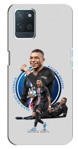 Силиконовый чехол с изображением «Kylian Mbappe» для Realme 8