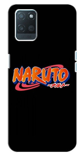 Силиконовый чехол с изображением «Надпись Naruto» для Realme 8