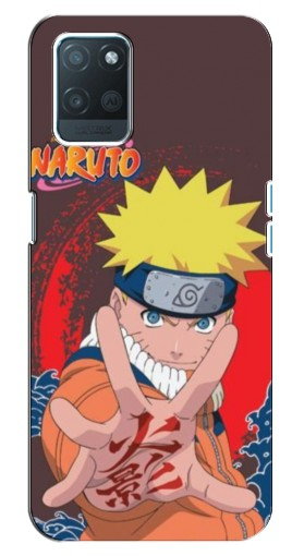 Силиконовый чехол с изображением «Naruto атакует» для Realme 8