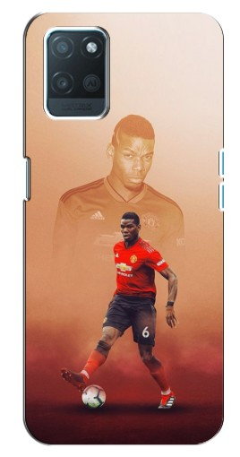 Силиконовый чехол с изображением «Pogba с Манчестера» для Realme 8