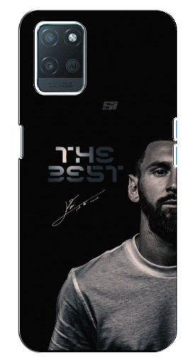 Чехол с картинкой «The Best Messi» для Realme 8 Pro