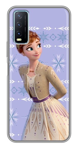 Силиконовый чехол с изображением "Анна" для ViVO Y20
