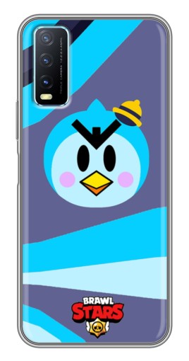Силиконовый чехол с изображением "Арт Мистер Пи" для ViVO Y20