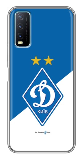 Чехол с картинкой "Бело-синий Динамо" для ViVO Y20