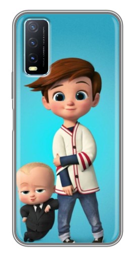 Чехол с принтом "Boss and Boy" для ViVO Y20