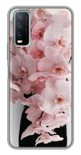 Чехол с картинкой "Букет орхидеи" для ViVO Y20