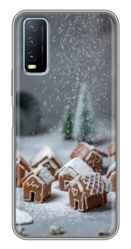 Чехол с печатью "Домики из пряников" для ViVO Y20