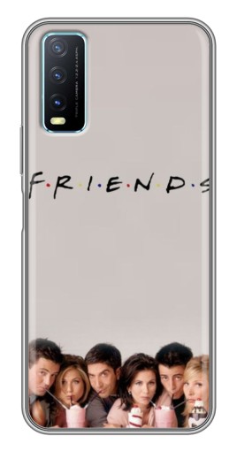 Чехол с печатью "Друзья первый сезон" для ViVO Y20