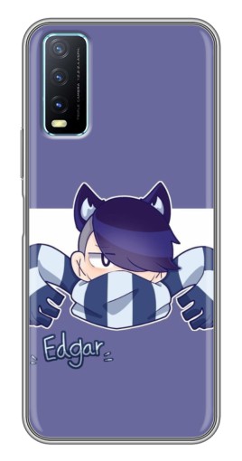 Чехол с печатью "Edgar Brawl Stars" для ViVO Y20