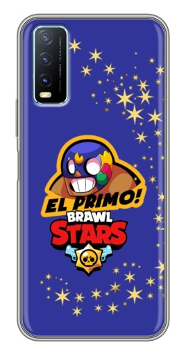 Силиконовый чехол с изображением "El Primo в маске" для ViVO Y20