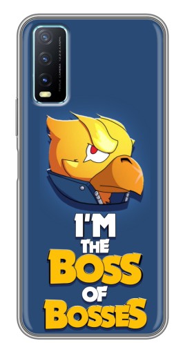 Чехол с принтом "Gold Boss" для ViVO Y20