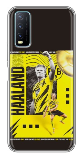 Чехол с принтом "Golden Haaland" для ViVO Y20