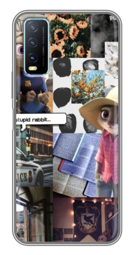 Чехол с принтом "Коллаж Джуди" для ViVO Y20