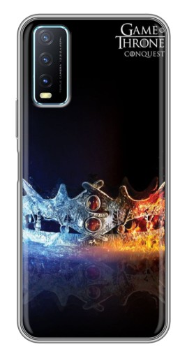 Чехол с принтом "Корона" для ViVO Y20