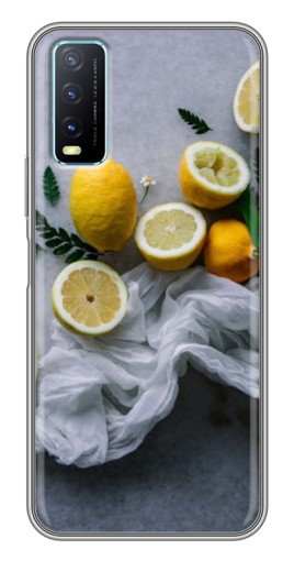 Чехол с картинкой "Лимонное настроение" для ViVO Y20