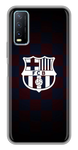 Силиконовый чехол с изображением "Лого FCB" для ViVO Y20