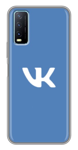 Чехол с картинкой "Лого ВК" для ViVO Y20