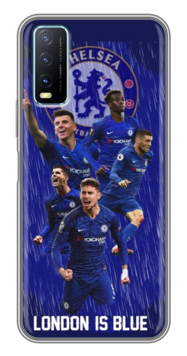 Чехол с печатью "London is Blue" для ViVO Y20