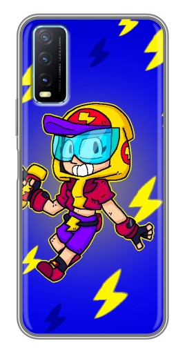 Силиконовый чехол с изображением "Молниеносная MAX" для ViVO Y20