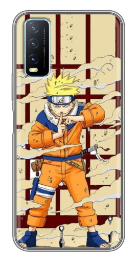 Силиконовый чехол с изображением "naruto uzumaki" для ViVO Y20