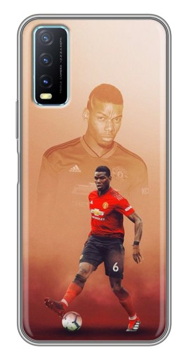 Чехол с принтом "Pogba с Манчестера" для ViVO Y20