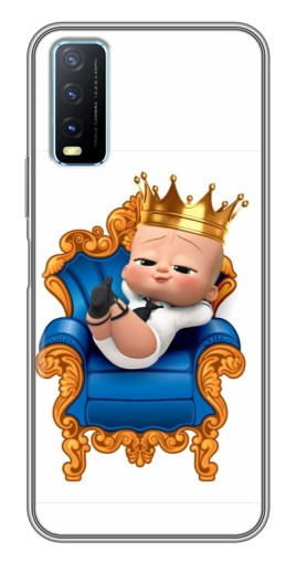 Чехол с печатью "Ребенок Король" для ViVO Y20