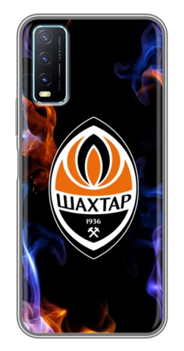 Чехол с картинкой "Шахтер в огне" для ViVO Y20