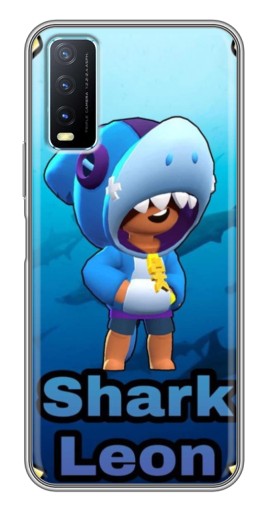 Чехол с принтом "Shark Leon" для ViVO Y20