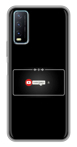 Чехол с печатью "subscribed" для ViVO Y20